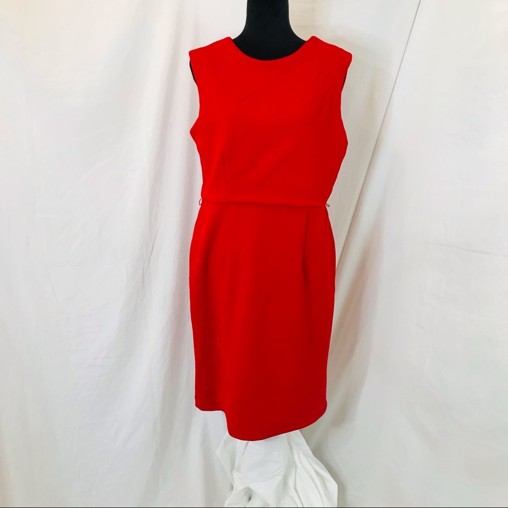 Karin Stevens Red Dress